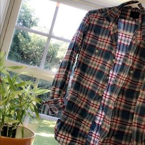 Plaid Long Sleeve Soft Flannel